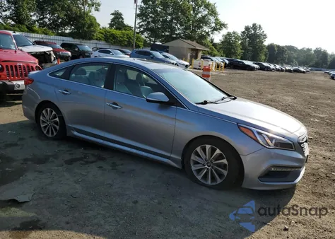 2016 Hyundai Sonata Sport z USA, uszkodzony, nr VIN 5NPE34AF6GH353119